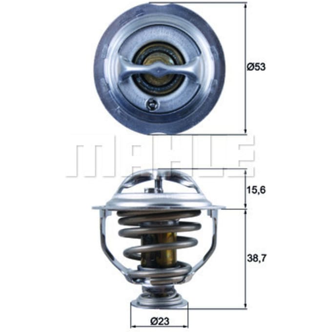 Thermostaat, koelvloeistof MAHLE TX 123 95D