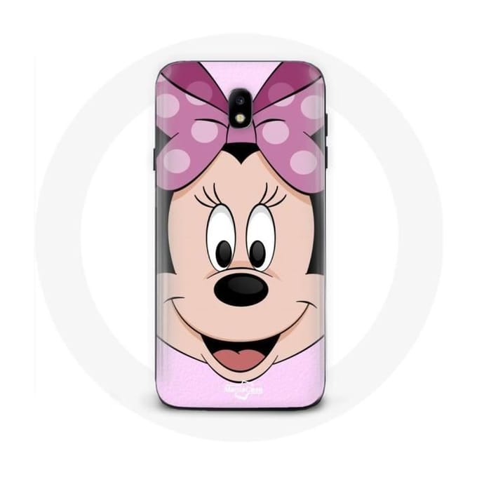 Samsung Galaxy J3 2017 hoesje Minnie Mouse roze cartoon roze