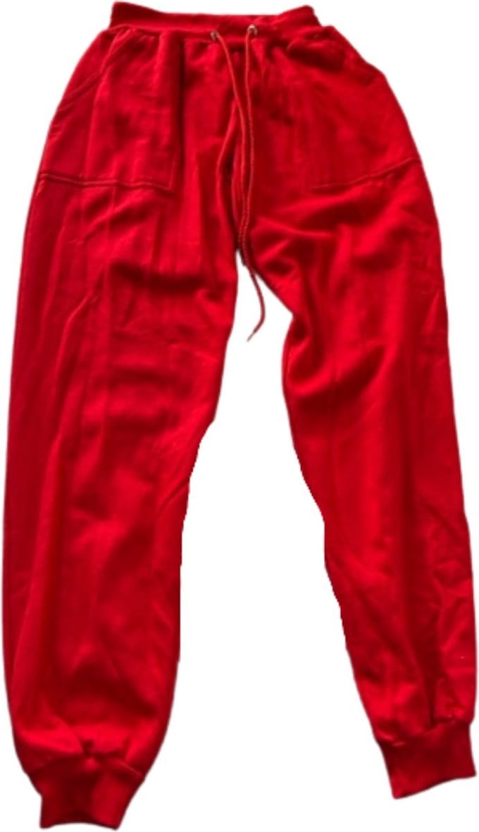 SDI - opwarmbroek - boksen - maat L - rood