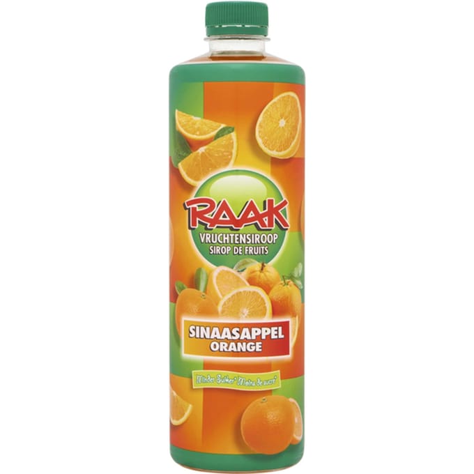 Siroop RAAK sinaasappel 750ml