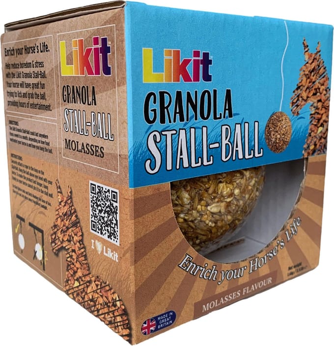 Likit Granola Stal Bal - Paardensnack - Appel 1.6 kg