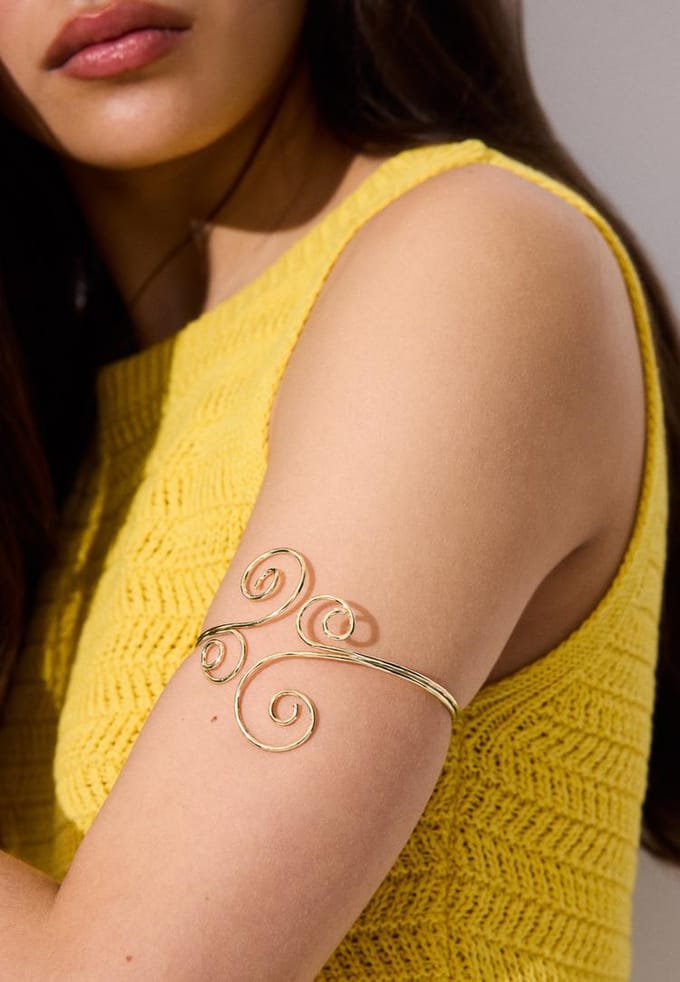 Stradivarius Spiraalarmband  Goud OS