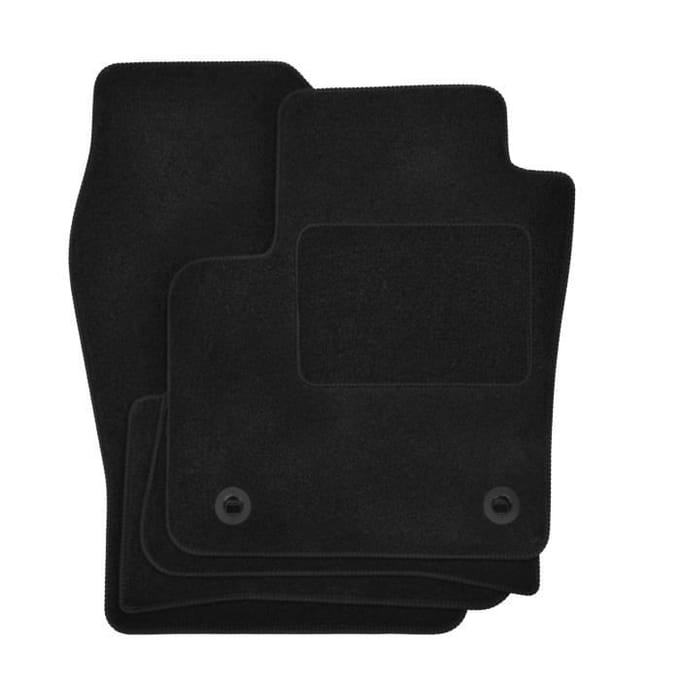 Tapis de sol - Toyota - C-HR - Velours noir - 4 pièces - Ajustement précis