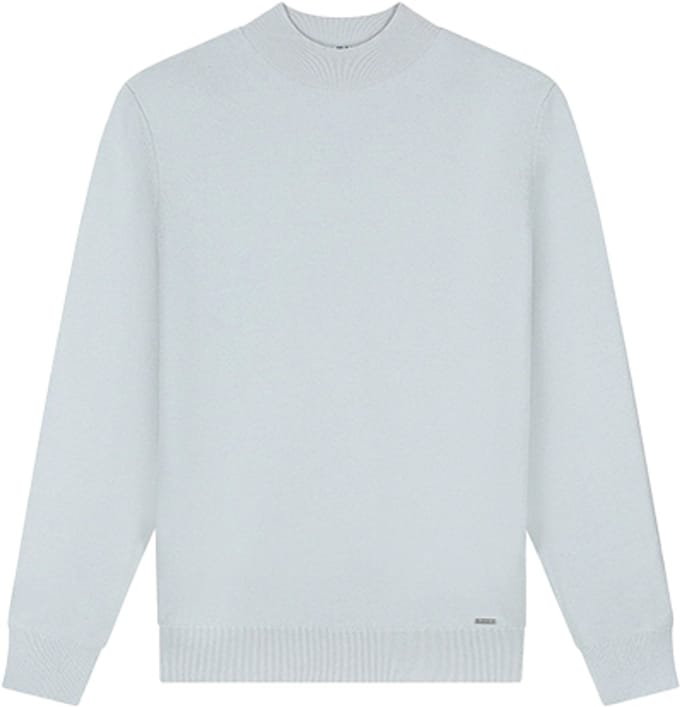 Malelions Knitted Mockneck Sweater