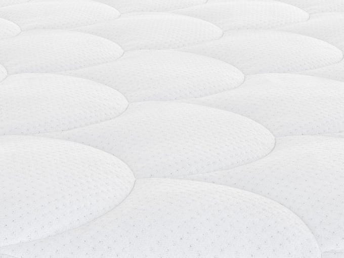 Vente-unique Set bedbodem + matras met pocketveren en geïntegreerd dekmatras CANTERBURY van YSMEE - 140 x 190 cm