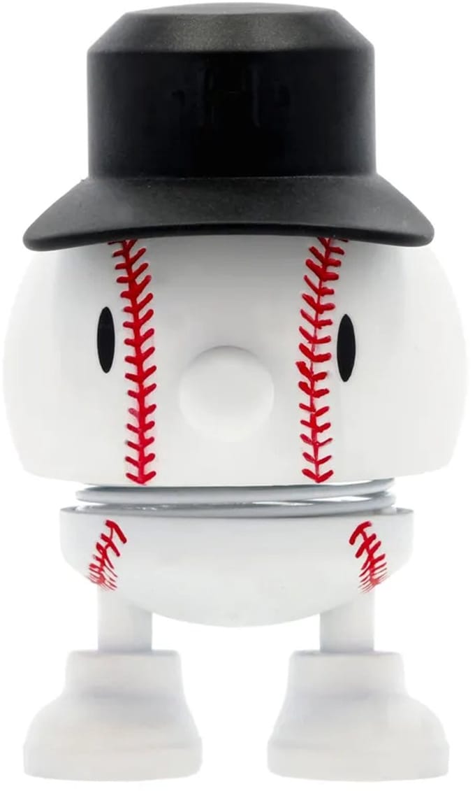 Hoptimist Baseball - Bumble - Honkbal - Wit - Rood