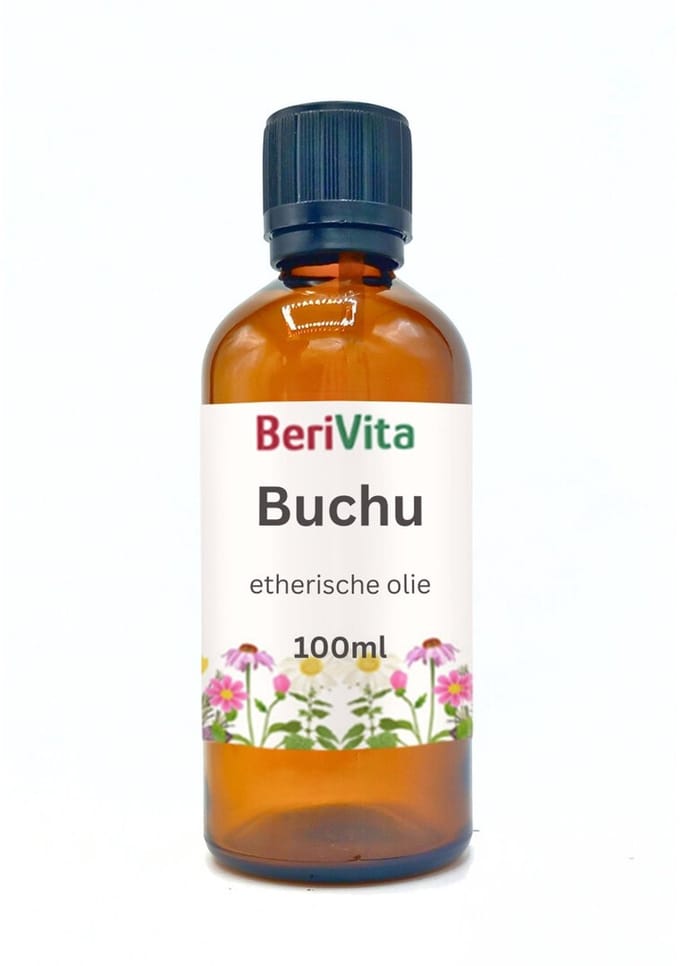 Buchu Olie 100ml Druppelfles - Pure Etherische Olie van Agathosma Betulina