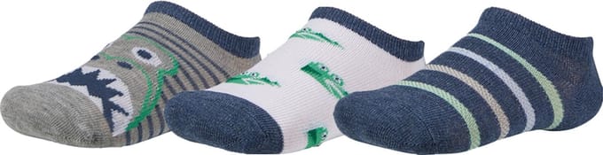 iN ControL 3pack jongens sneakersokken - maat 35/38