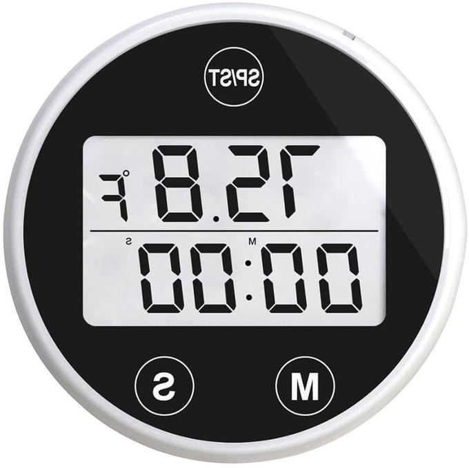Temperatuurtester - Water thermometer - Water temperatuur meten - Drijvend en waterdicht - 5.1 cm lengte - Wit