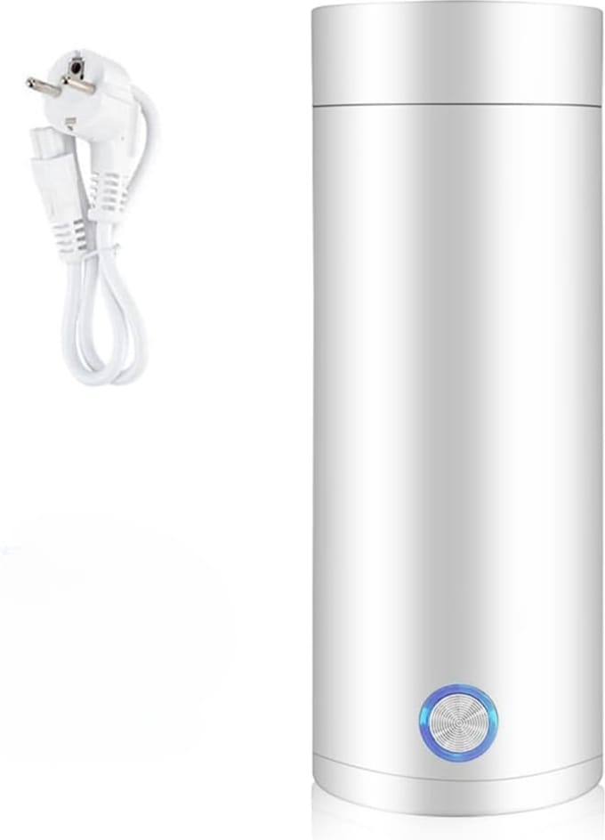Draagbare Waterkoker - Mini Reiswaterkoker - Compact en Wit