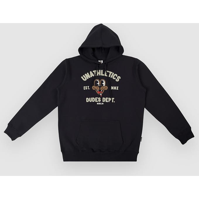 The Dudes Unathletics Dept Classic Hoodie zwart