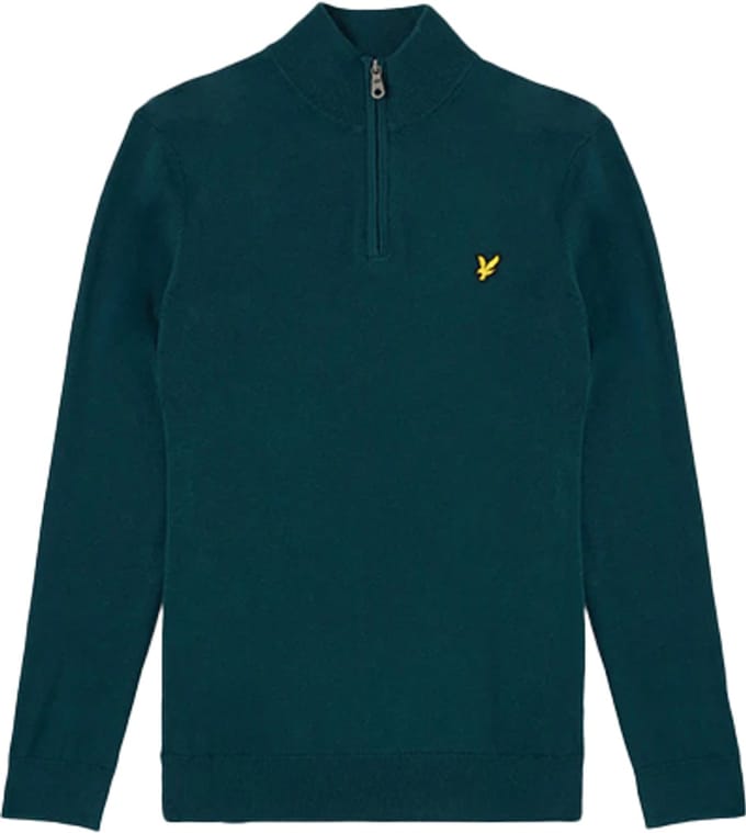 Lyle & Scott Cotton Quarter Zip Jumper