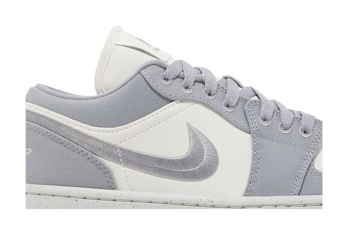 Jordan 1 Low SE Gris Acier Clair (aux femmes) 36 gray