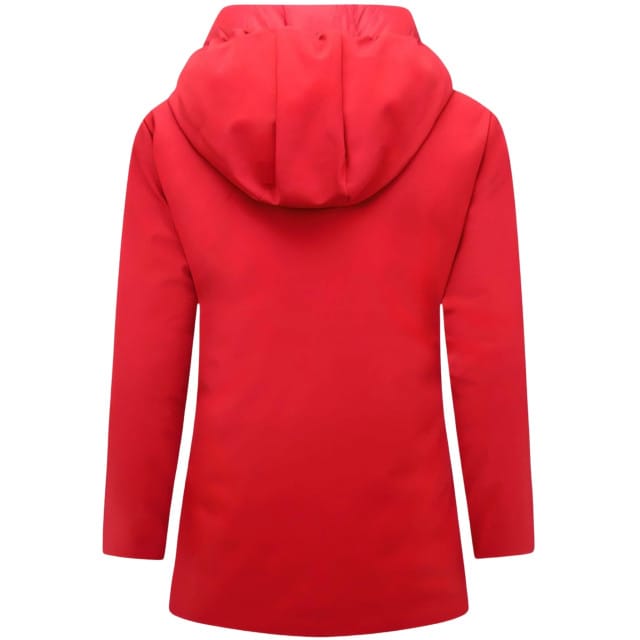 Puffer Jacket Dames Lang Gewatteerd - Slim Fit - 2161A - Rood