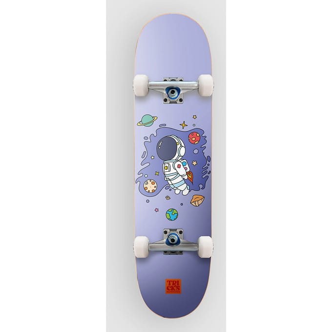 Tricks Space Jump 7.25"x28.0" MIDI Complete patroon