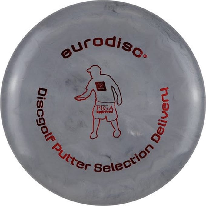 Discgolf disc Eurodisc Discgolf putter high quality Marble grey EDDGSLGYMMDL Grijs 23 cm