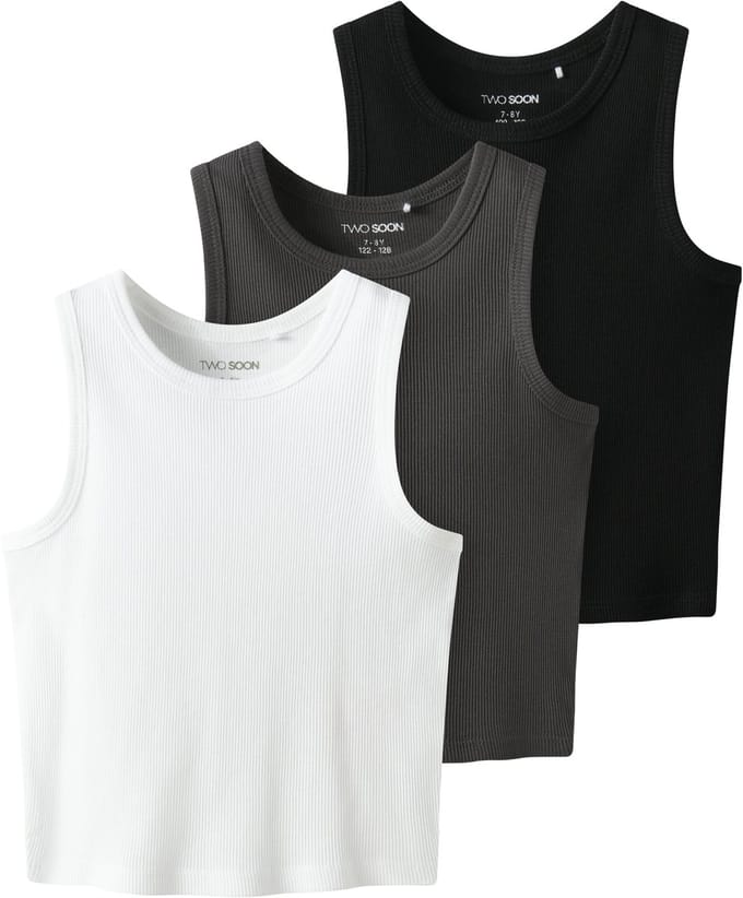 NAME IT - TKFRIX 3P SL SLIM SHORT TOP NOOS - Meisjes - Blouses