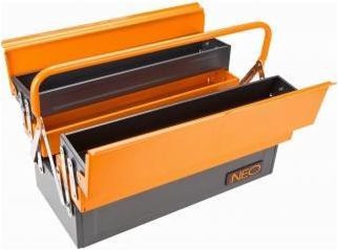 NEO - Gereedschapskoffer - 45 x 20 x 21 cm - Metaal - 25 Jaar Garantie