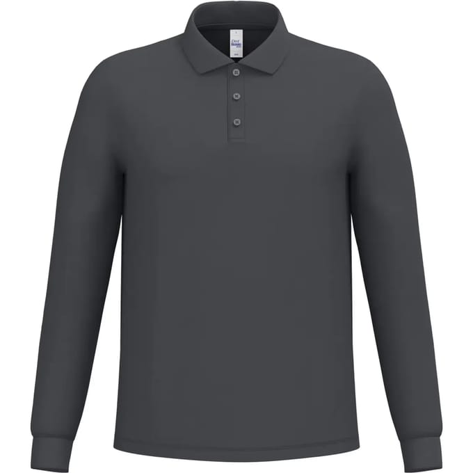 Polo met lange mouwen iDeal Basic Brand