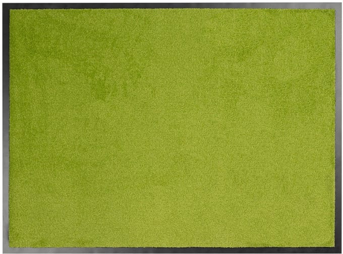 FLOORDIREKT Deurmat Performa - Hoog Absorptievermogen - Voor Binnen en Buiten - Groen - 60 x 90 cm
