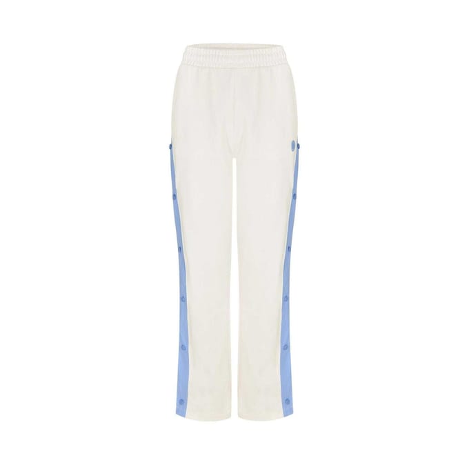 Hugo Dames/Dames Nusarah Zijstreep Joggers (Natuurlijk)