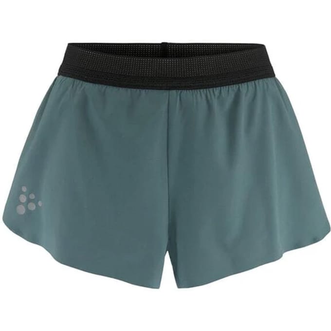 Craft Pro Hypervent Split 2 Hardloopshorts Dames-Blauw