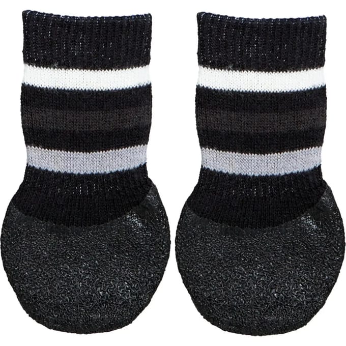 Trixie Dog Socks non-slip L 2 pcs. Black