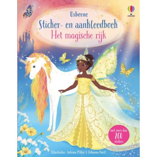Magisch Koninkrijk - Sticker- En Aankleedboek