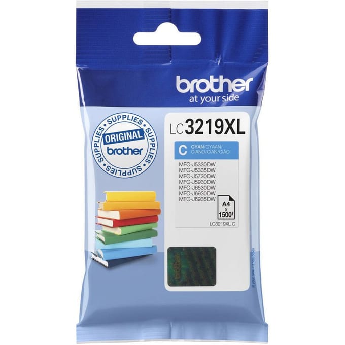 Brother LC3219XLC inktcartridge 1 stuk origineel hoge capaciteit (XL) cyaan