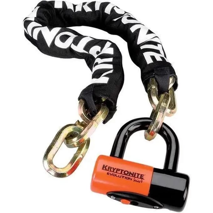 Kryptonite Kettingslot New York Ultimate 130 Cm Staal Zwart