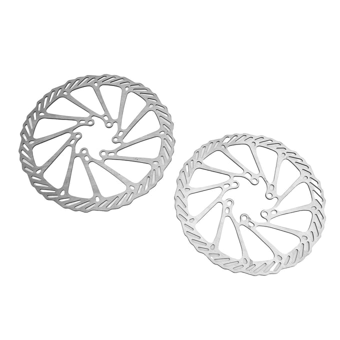 Scooter Remschijf Set 160mm en 180mm Staal 6 Gaten Scooter Wiel Remschijf Vervanging white