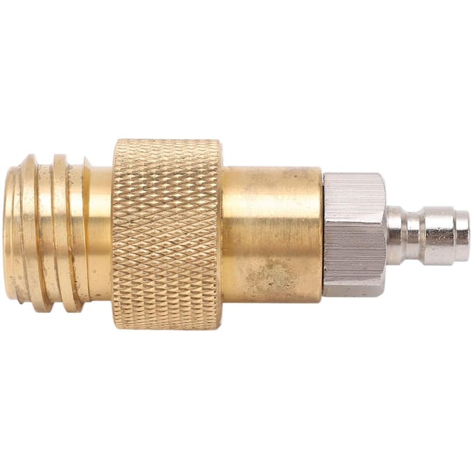 Soda Navuladapter Machine Maker Messing Connector TR21‑4 Mannelijke Draad voor Vervanging beige