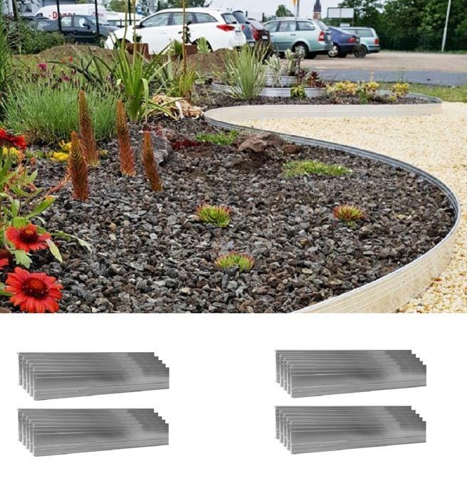 Ultra sterk aluminium Borderrand 10-14-24 cm
