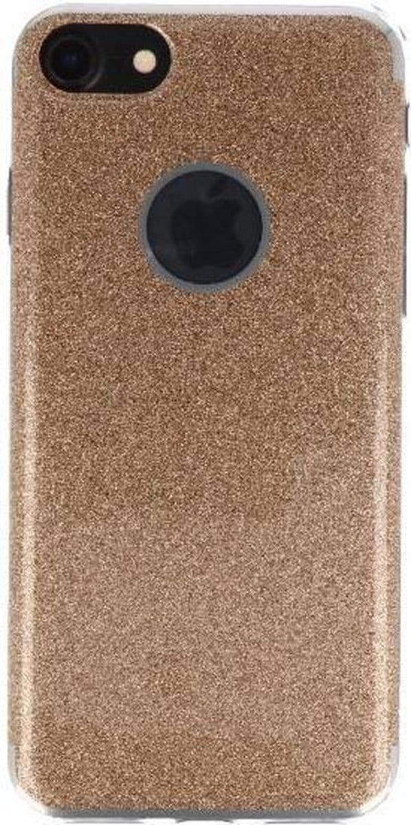 Bling TPU Hoesje Case - Hoesje Geschikt voor iPhone 7 / 8 Goud