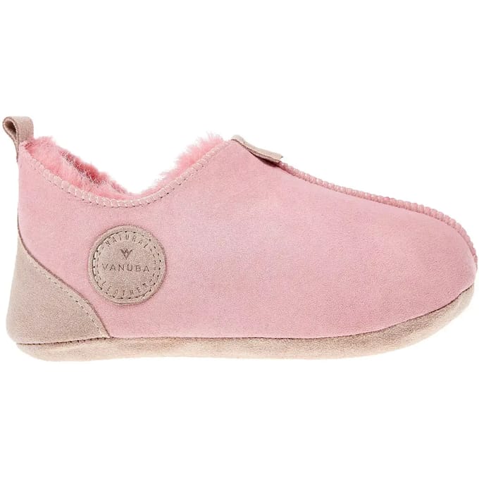 Lamswollen Pantoffels Baby Meisje Vanuba Oxford