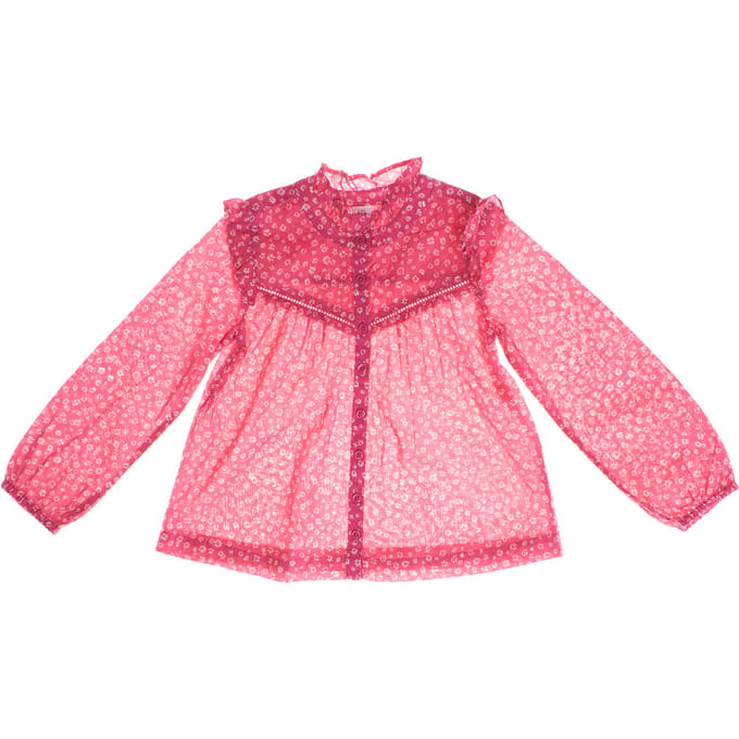 Langsleeve blouse 445552 meisje