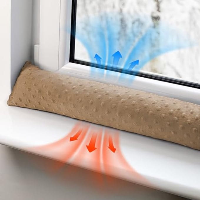 Tochtstopper voor Deuren en Ramen - 150 cm Isolerende Tochtwering