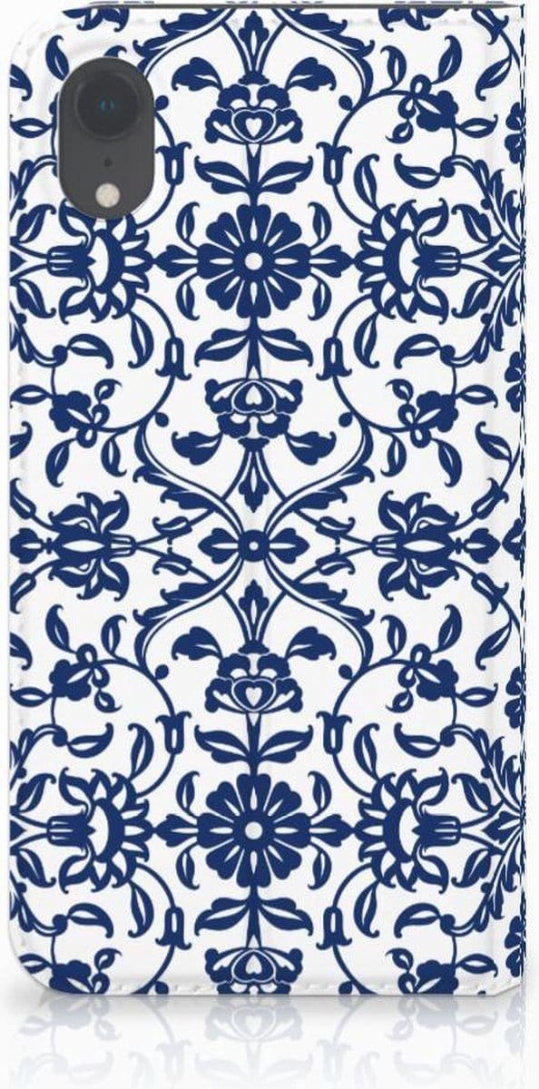 Apple iPhone Xr Smart Cover Flower Blue