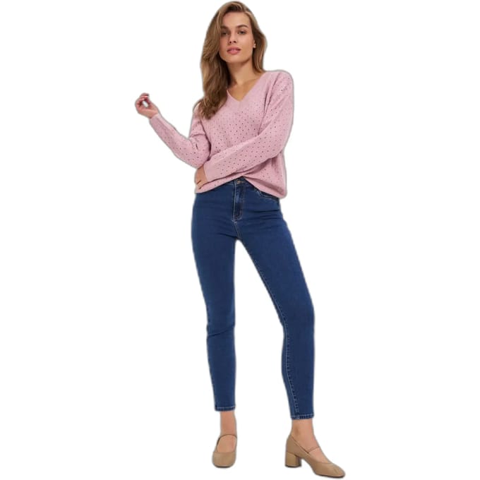 Dames skinny jeans Moodo Z-JE-4810