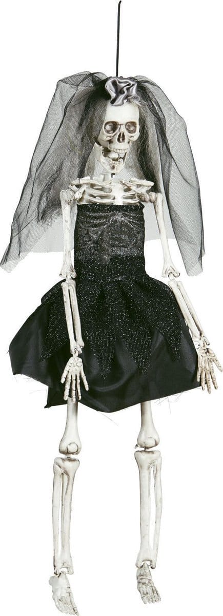 WIDMANN - Bruid skeletten versiering Halloween