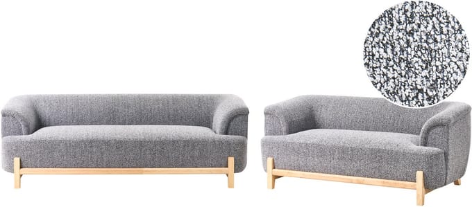 ALNOR - Bankenset - Donkergrijs - Polyester