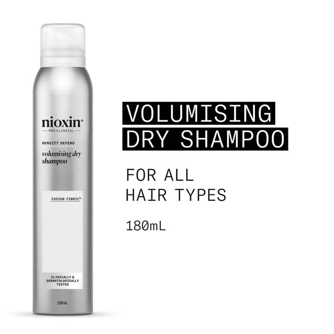 NIOXIN Density Defend Volumising Dry Shampoo for Greasy and Fine Hair 180ml