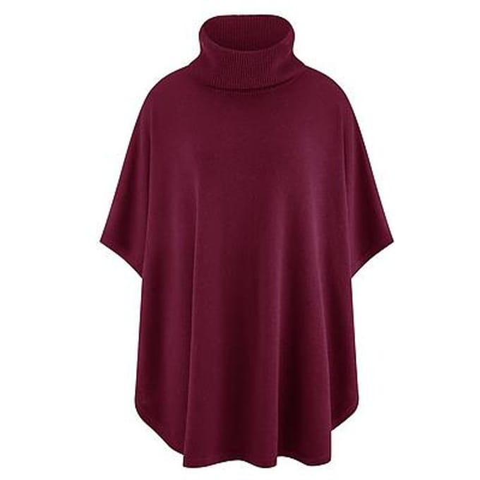 Poncho Van Peter Hahn rood