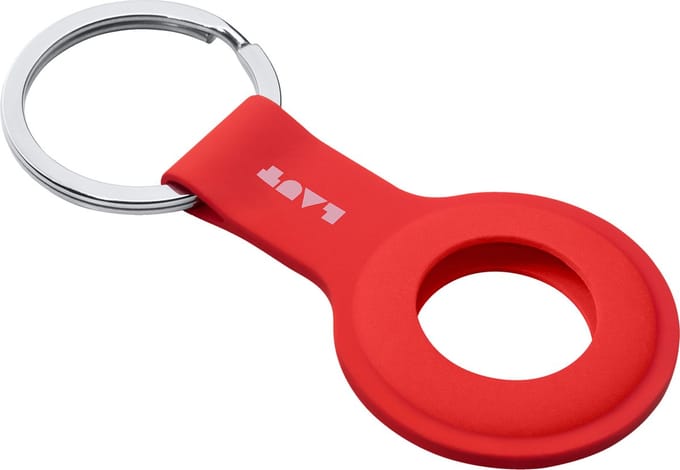 Laut Huex siliconen hoesje voor Apple AirTag - rood