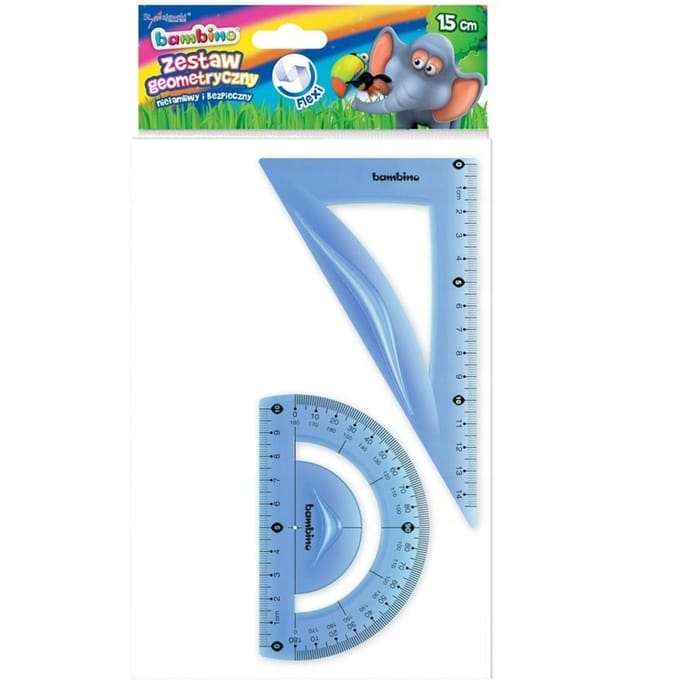 Bambino Flexi Geometrie Set: Liniaal & Graduatie voor School