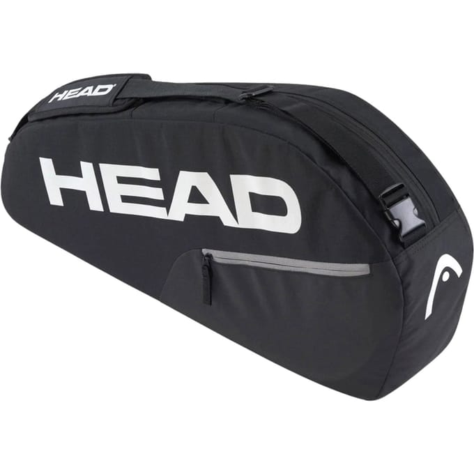 Head Base S Tennistas voor 3 Rackets - Zwart