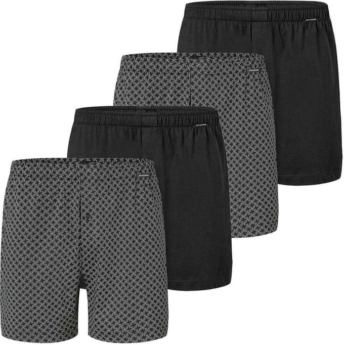 SCHIESSER Boxershorts Verpakking van 4