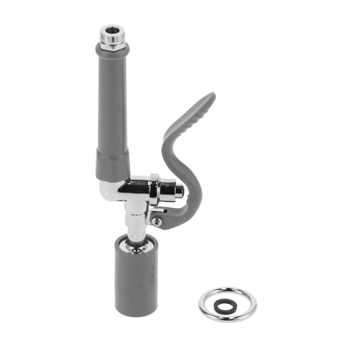 Ensemble Pulvérisateur de Robinet Commercial Haute Pression Robinet de Rinçage Tête de Pulvérisation Accessoire Gris