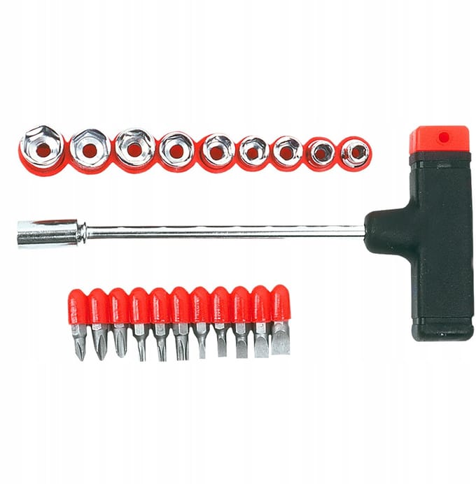 Grupa Topex - Wkretak Set - 21 Delig - Ergonomische Handgreep