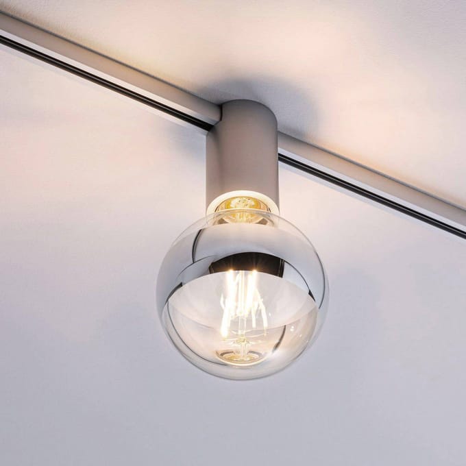 Paulmann Socket Plafondlamp URail E27 LED Chroom (mat)